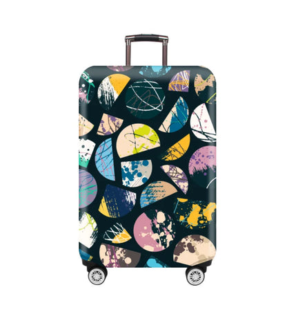 Colourfull Luggage Protective Cover - A.I.C.O